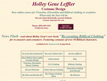 Tablet Screenshot of holleygene.com